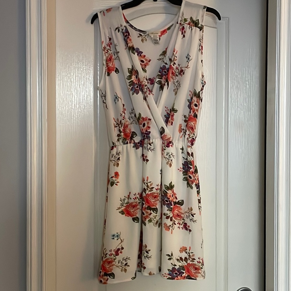 Floral mini dress